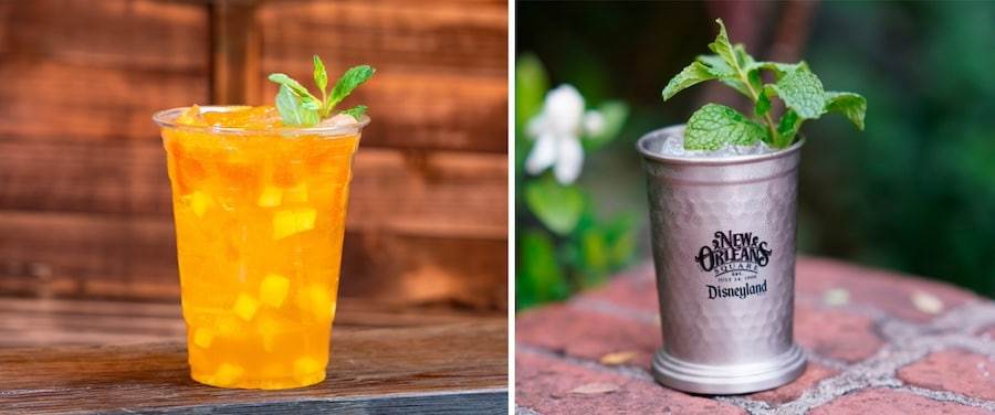Disneyland park Mint Julep Bar drinks