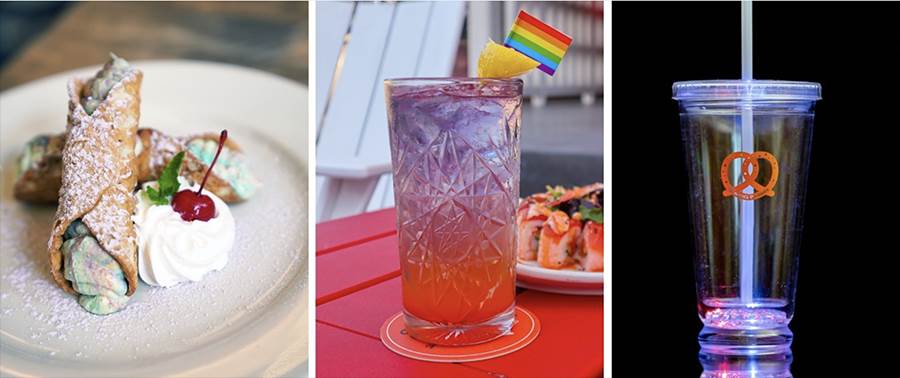 Pride N' Candy Cannoli, Sunset Serenade, Pride LED Tumbler