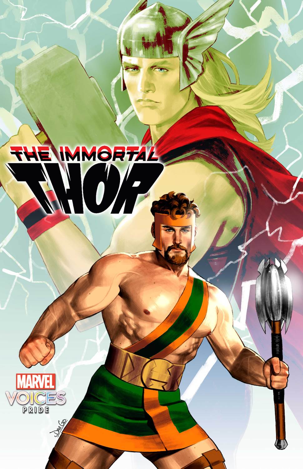 IMMORTAL THOR #12 PRIDE ALLIES VARIANT COVER BY DAVI (On Sale 6/19)