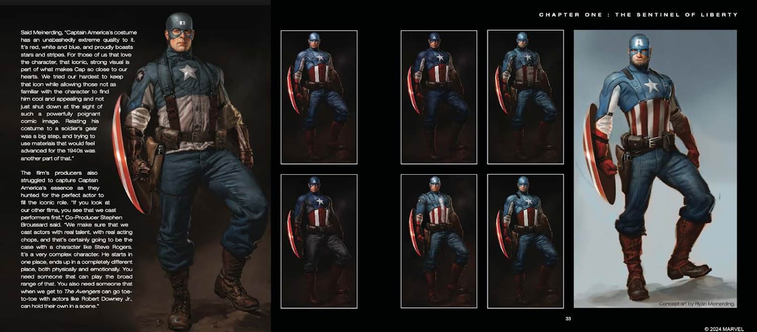 Marvel Studios' The Infinity Saga - Captain America: The First Avenger - The Art of the Movie | Ryan Meinerding concept art