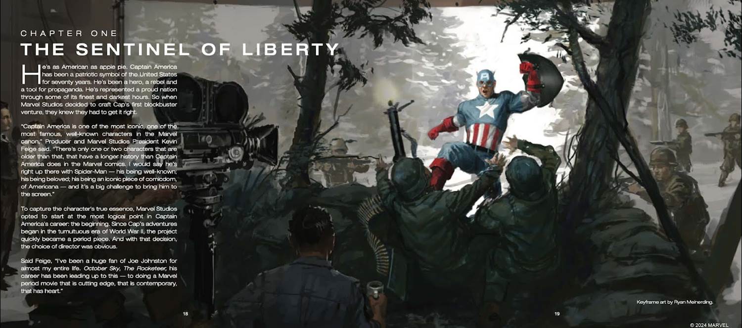 Marvel Studios' The Infinity Saga - Captain America: The First Avenger - The Art of the Movie | Keyframe art by Ryan Meinerding