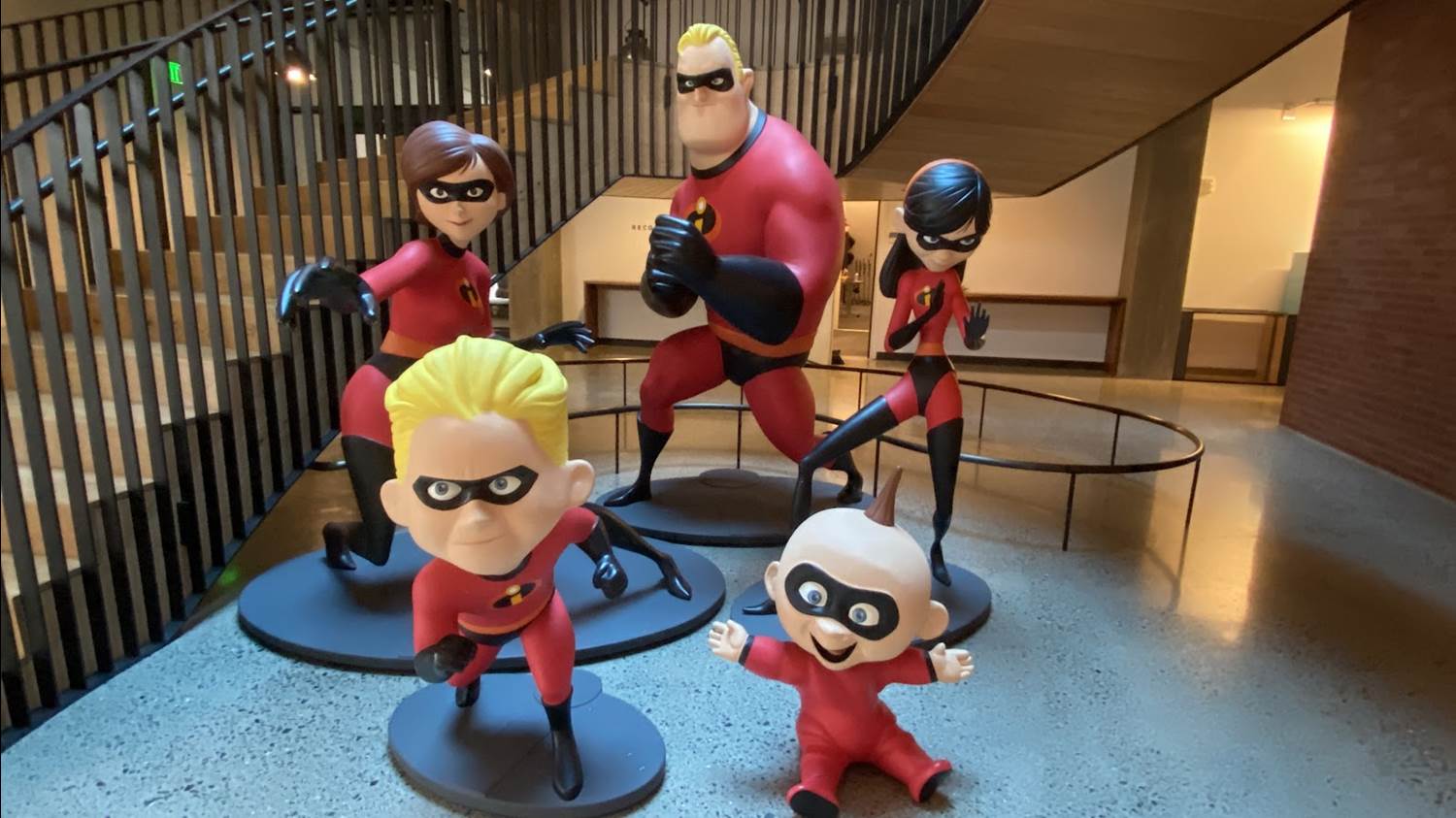 "The Incredibles" Display at Pixar Animation Studios