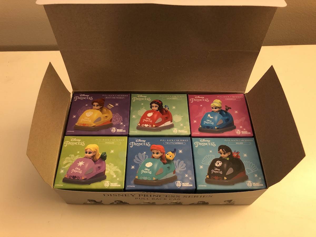 ...colorful Disney Princess cars!