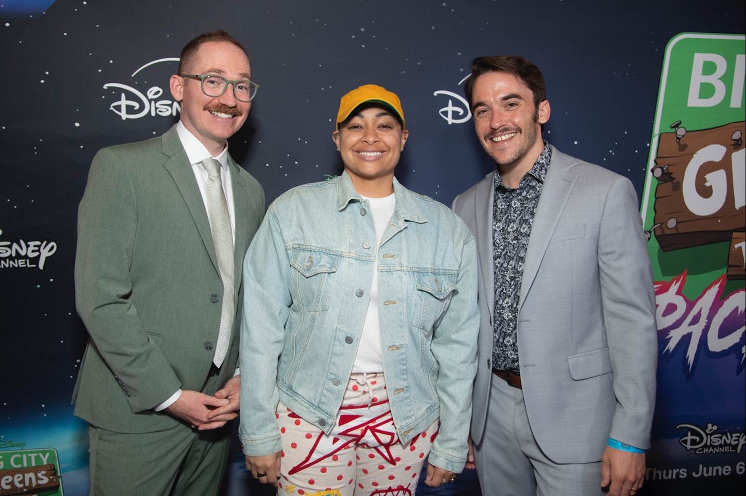 Left to Right: Shane Houghton, Raven Symone, Chris Houghton