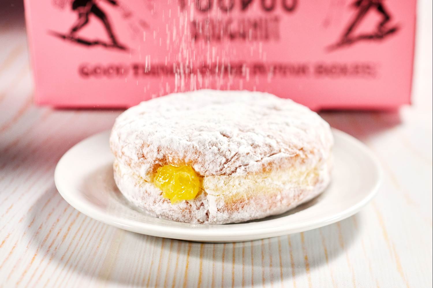 Lemon Kiss Doughnut