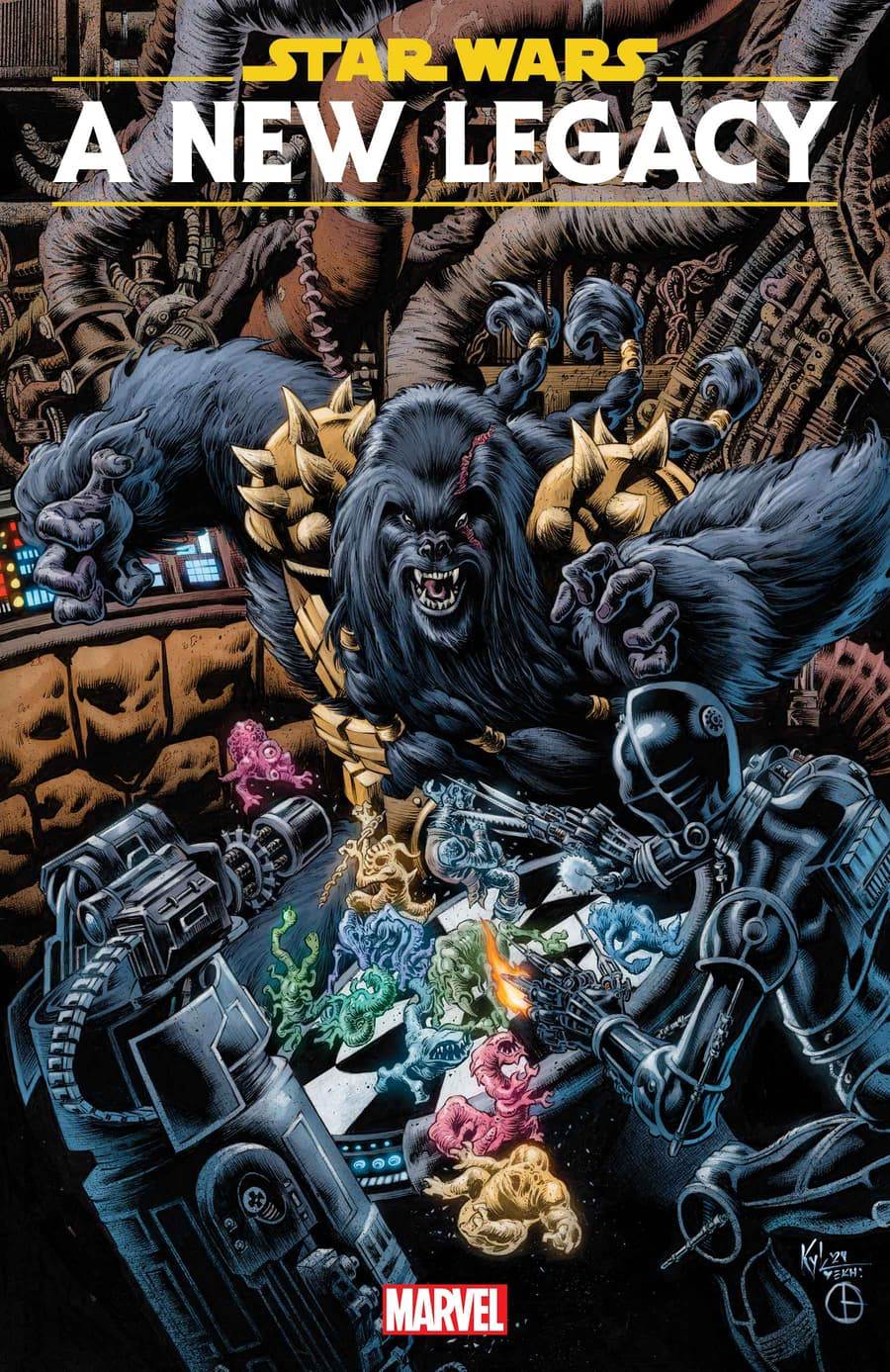 Variant Cover by Kyle Hotz