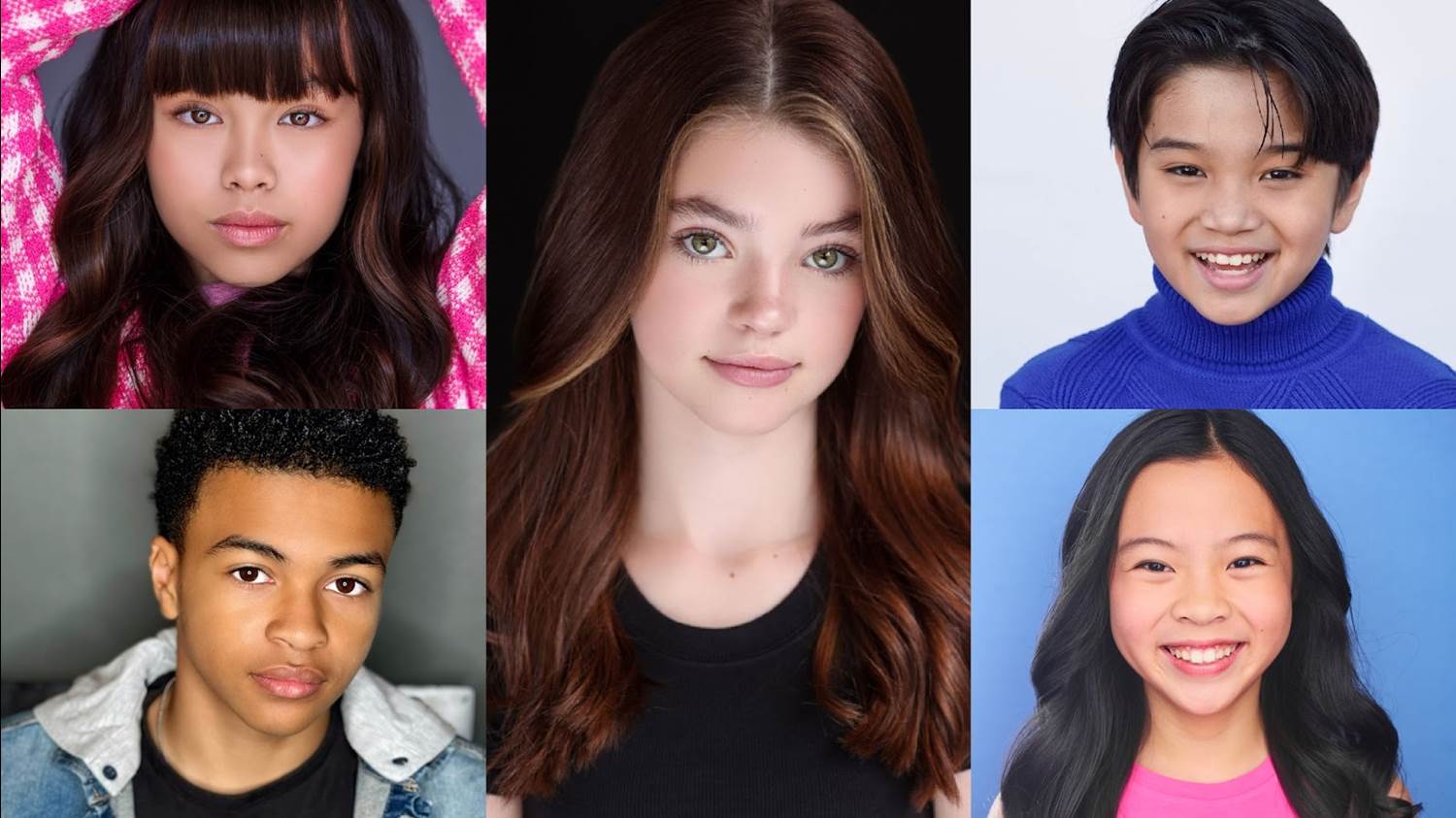 Clockwise L-R: Faith Hedley, Kenzi Richardson, Milo Miharlika, Jiwon Lee, Shaun Dixon