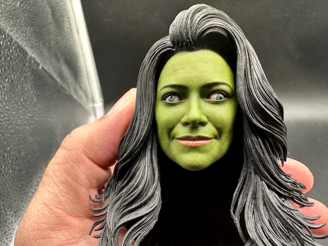 At one point, I feared this would be poor Jen's expression forever.