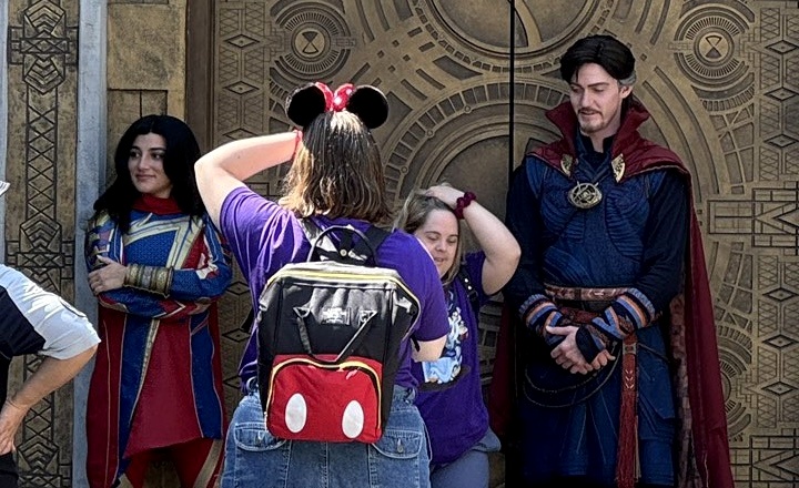 Ms. Marvel and Doctor Strange are the kind of fun, unexpected character crossovers Avengers Campus could use even more of