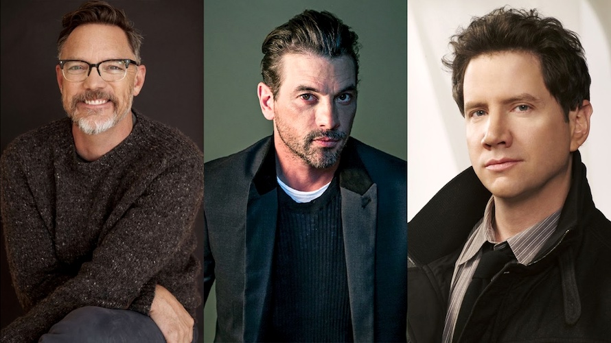 L-R: Matthew Lillard, Skeet Ulrich and Jamie Kennedy