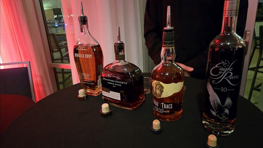 I didn't even mention the bourbon tasting on Friday