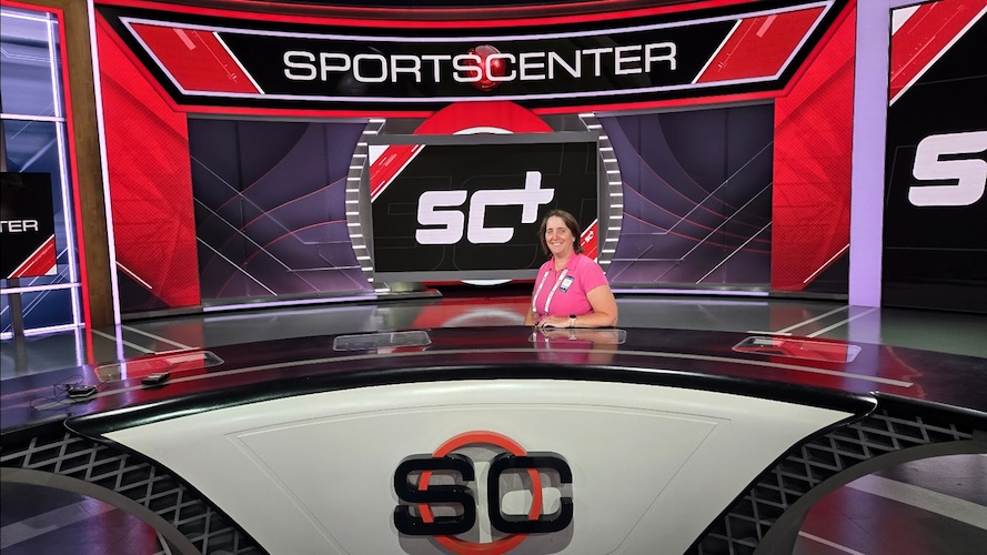 Rebekah on the SC+ set