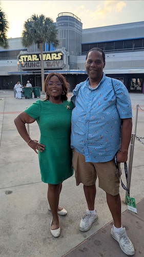 Shannon Smith-Conrad and author Doobie Moseley