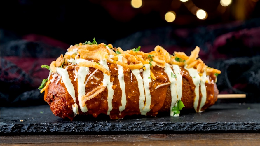 Chili Cheese Corn Dog