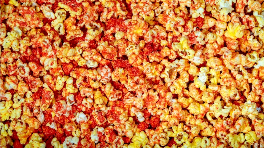Spicy Pickle Popcorn