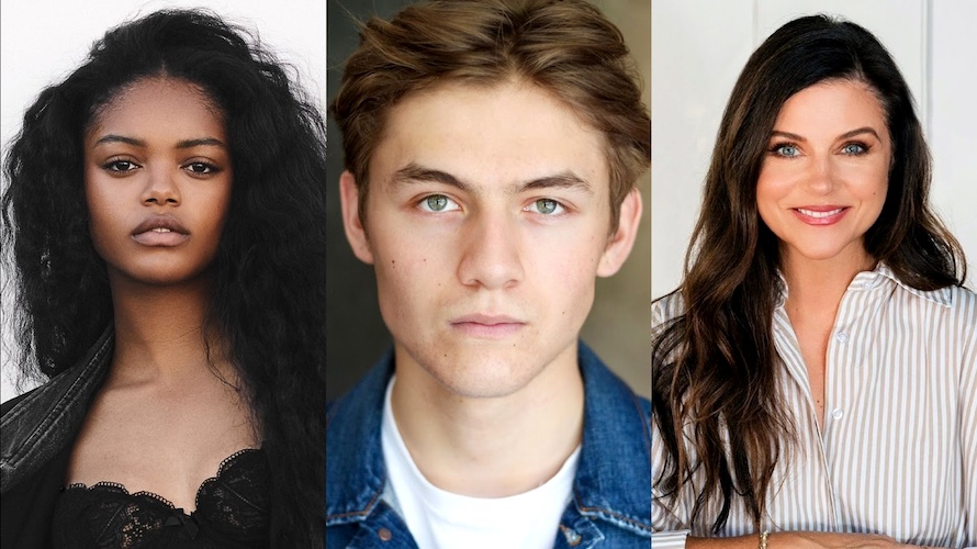 L-R: Jordan Leftwich, Louis Thresher, Tiffani Thiessen