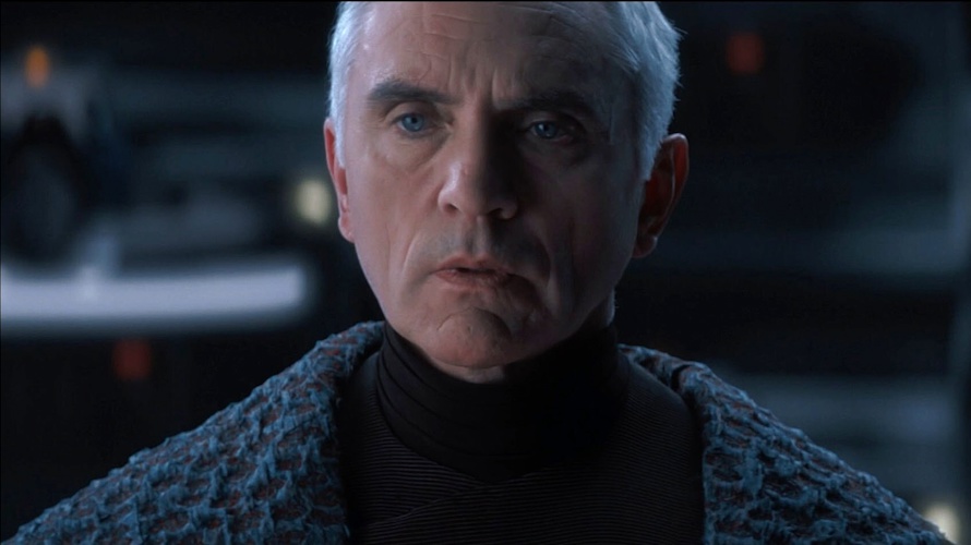 Stamp as Chancellor Valorum in 'The Phantom Menace'