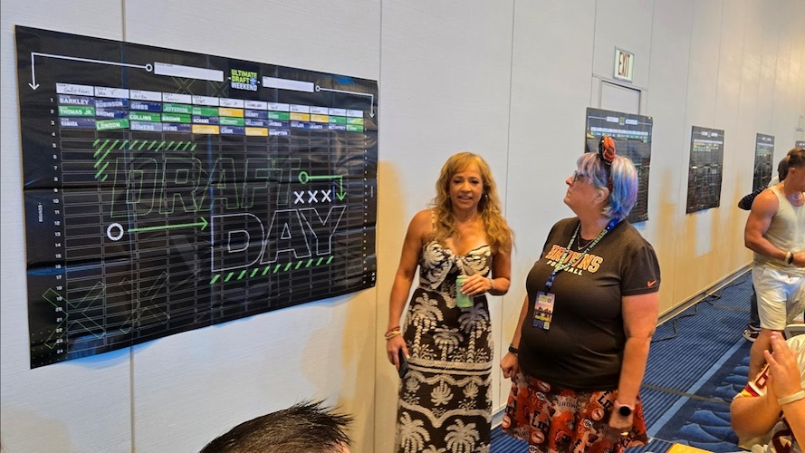 My pal Anita analyzing the draft gets an assist from Stephania Bell