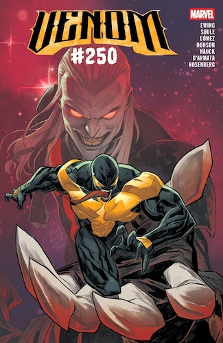 'Venom' 250 Variant Cover by Carlos Gomez