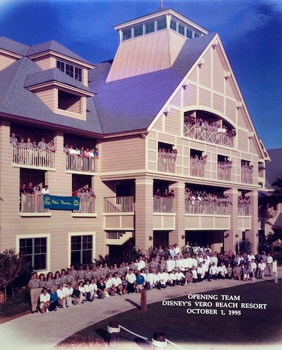 Opening Day Team at Disney's Vero Beach Resort